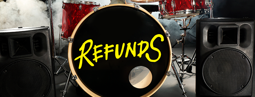 Music festival refunds